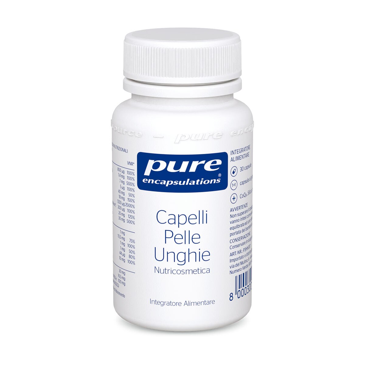 PURE ENCAPSULATIONS - CAPELLI PELLE UNGHIE