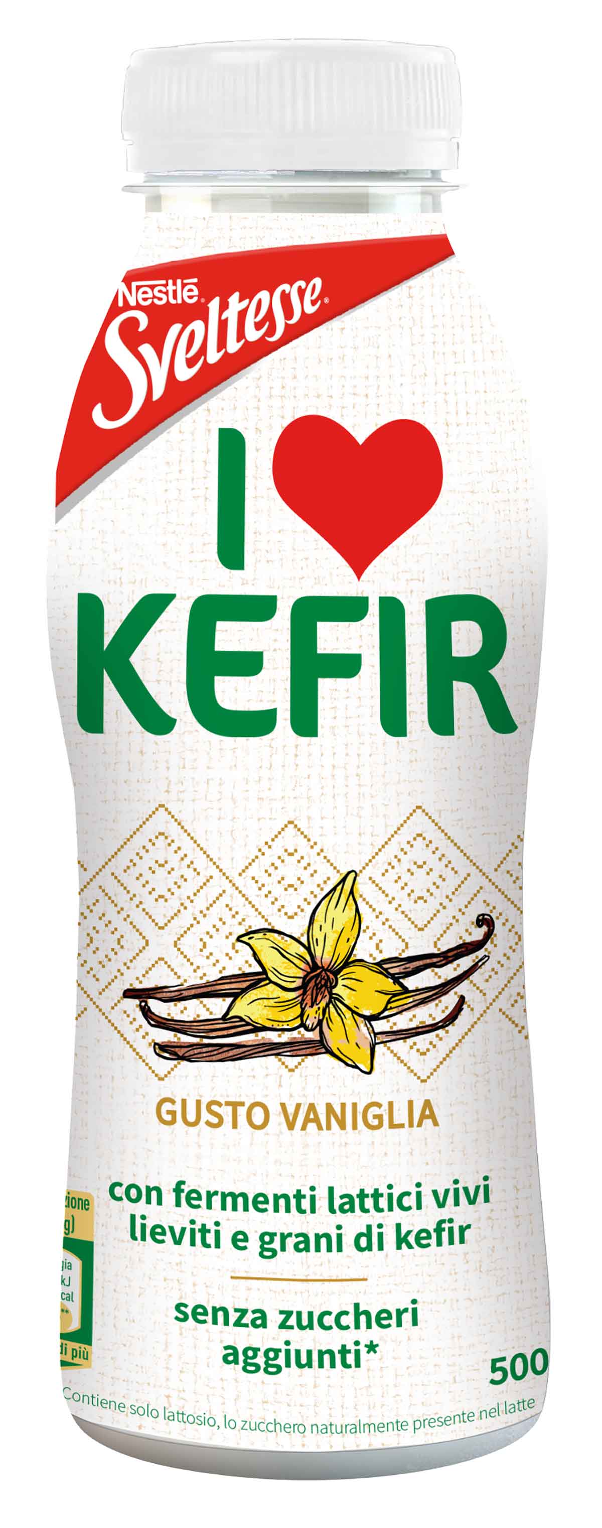 SVELTESSE I LOVE KEFIR VANIGLIA 1x500g