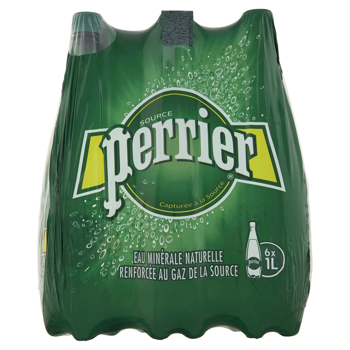Perrier - Fardello 6 bottiglie in PET da 1l