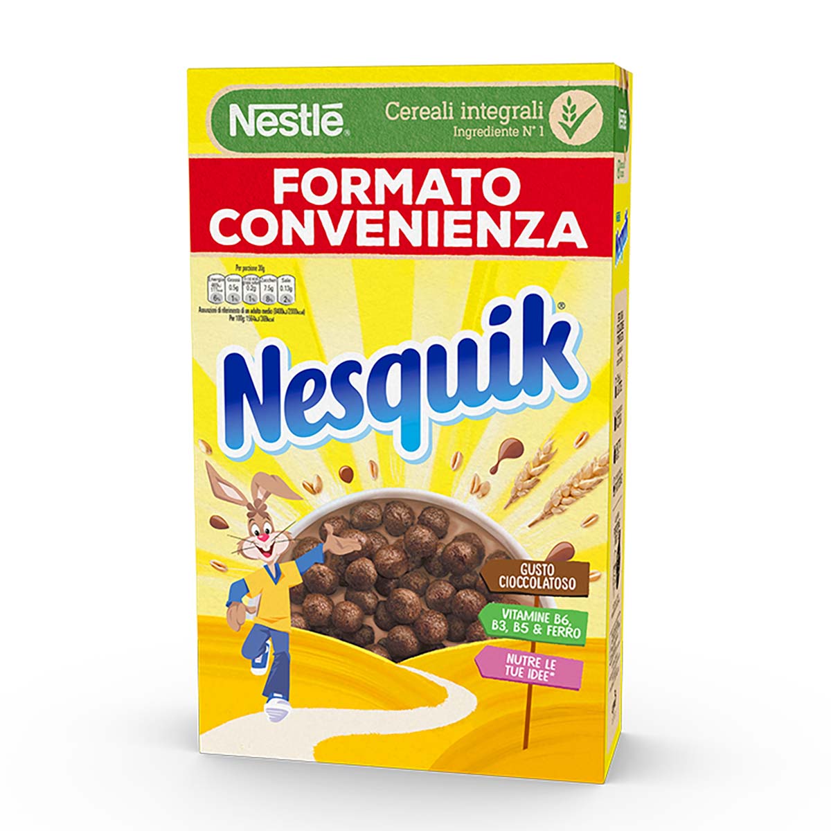 Nesquik CEREALI Palline di cereali integrali al cioccolato 625g