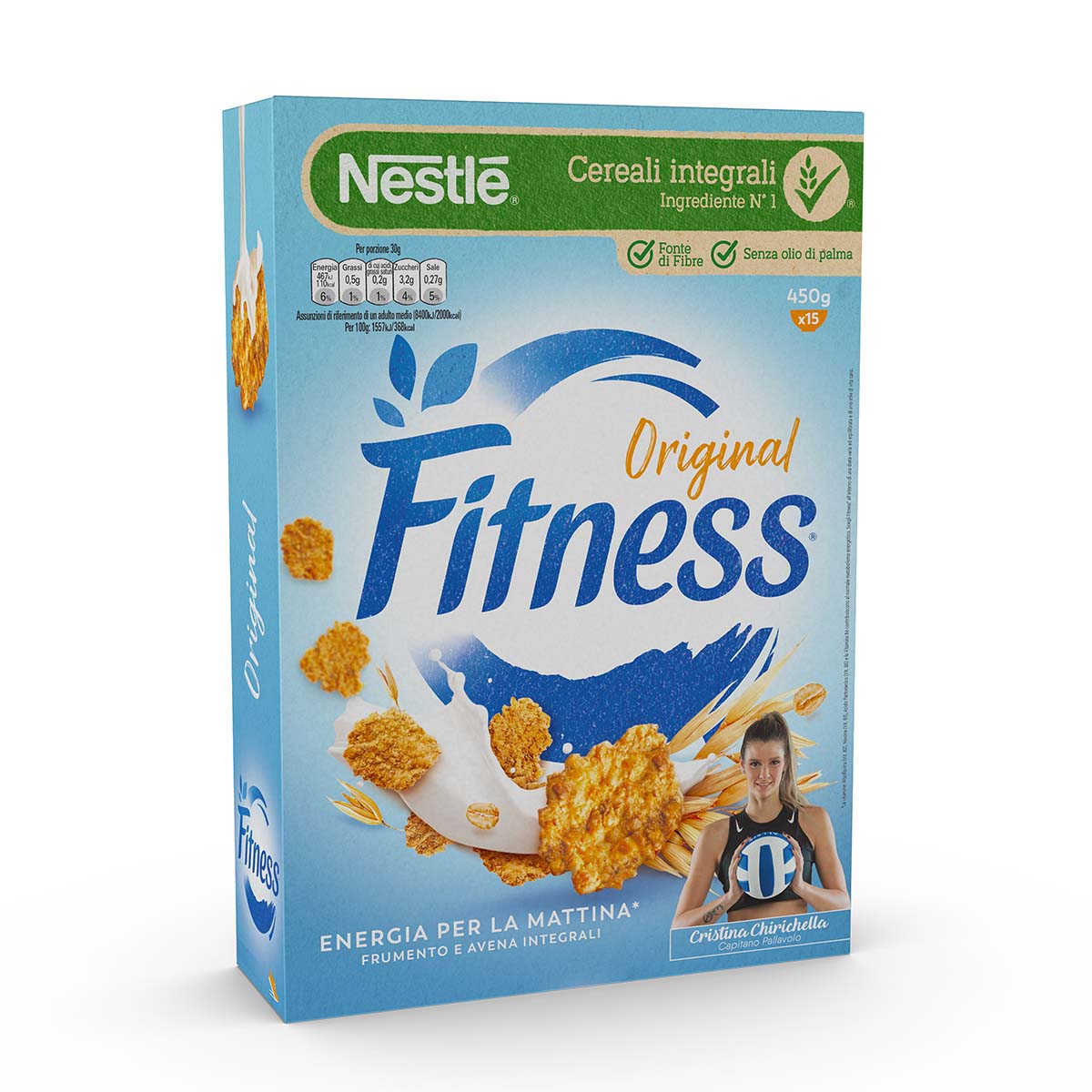 Fitness ORIGINAL Cereali con frumento e avena integrali 450g