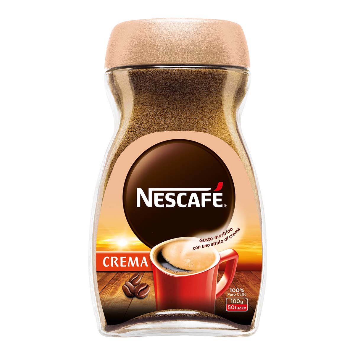Nescafé RED CUP CREMA caffè Solubile barattolo 100g