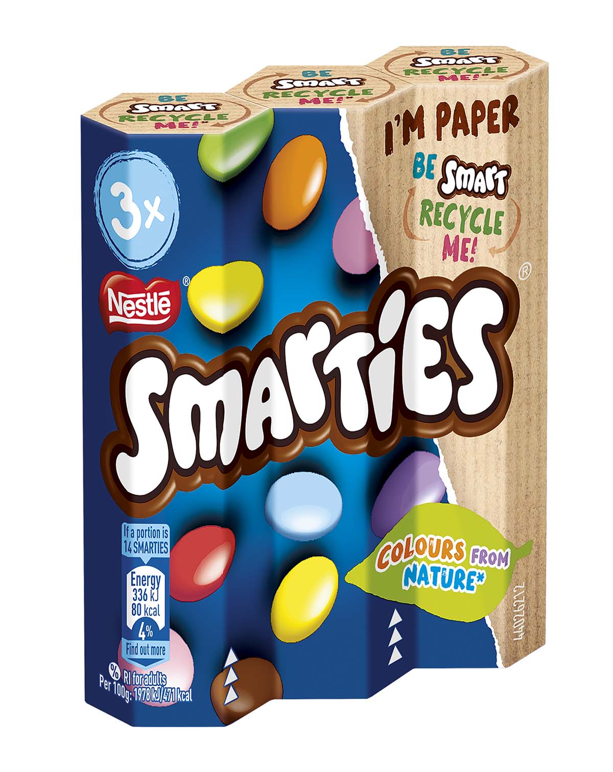 Smarties formato Multipack x3