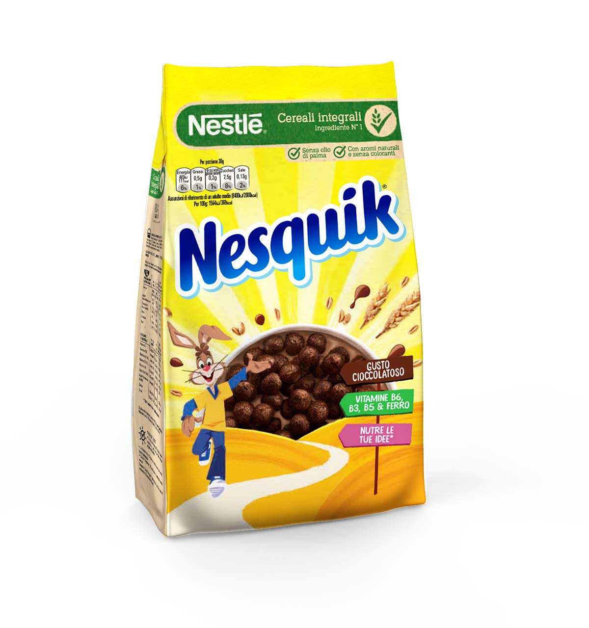 Nesquik CEREALI Palline di cereali integrali al cioccolato 250g