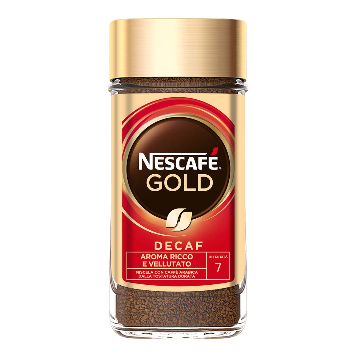 Nescafé GOLD DECAF caffè solubile decaffeinato barattolo 200g