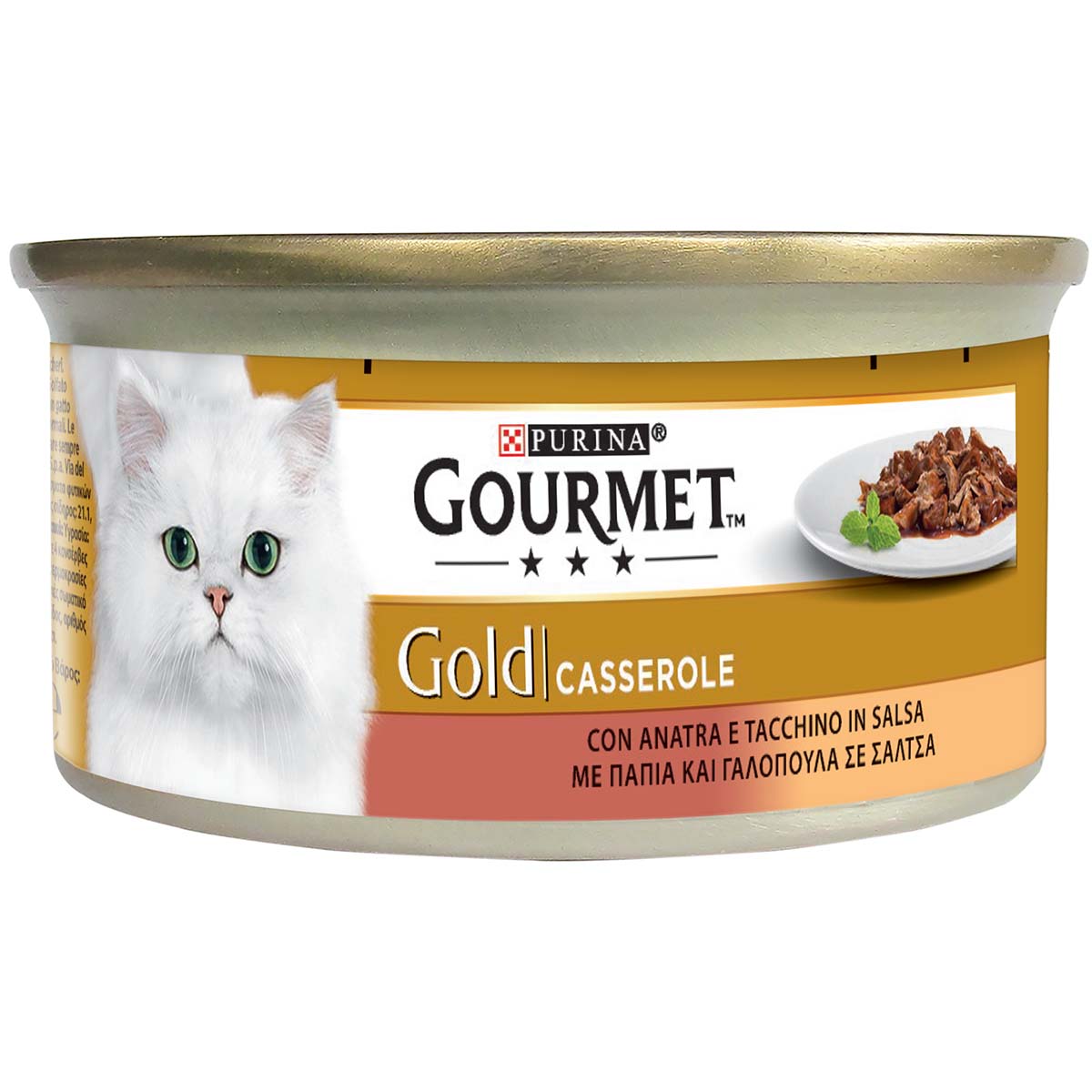 GOURMET GOLD Casserole con Anatra e Tacchino in salsa