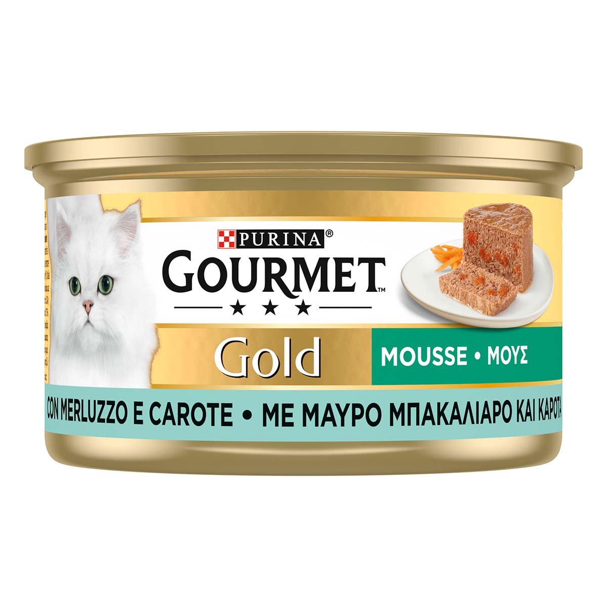 GOURMET GOLD Mousse con merluzzo e delicate carote