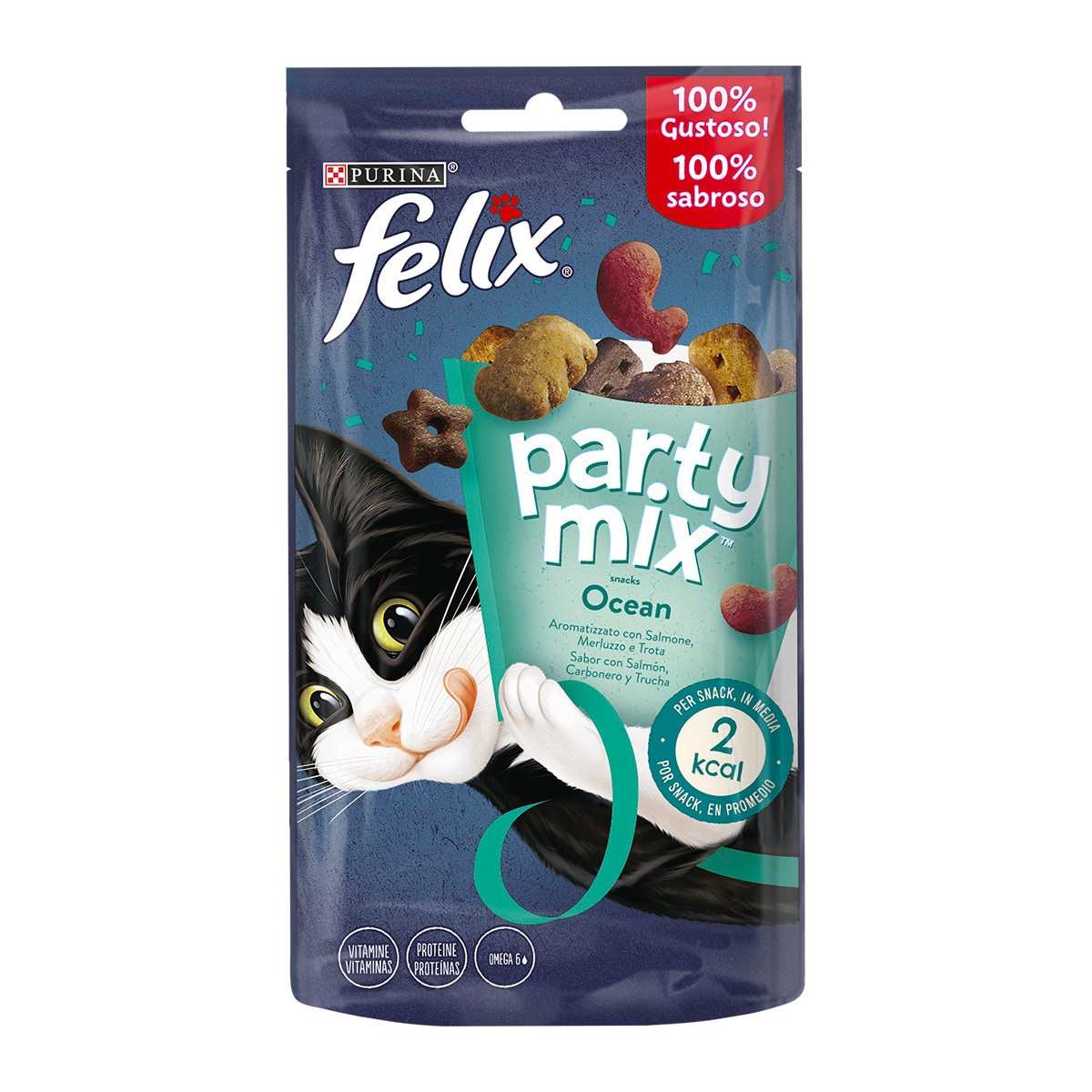 Felix Party Mix Ocean Mix - Salmone, Merluzzo e Trota - NAC 2018