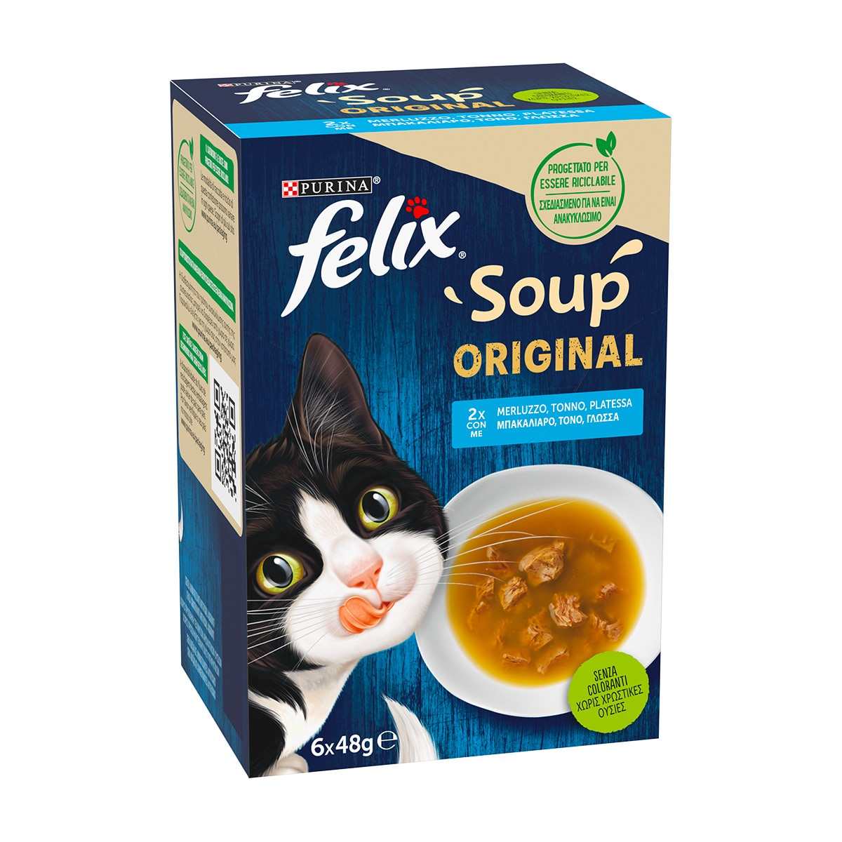 FELIX Soup Selezioni con Pesci 6x48g