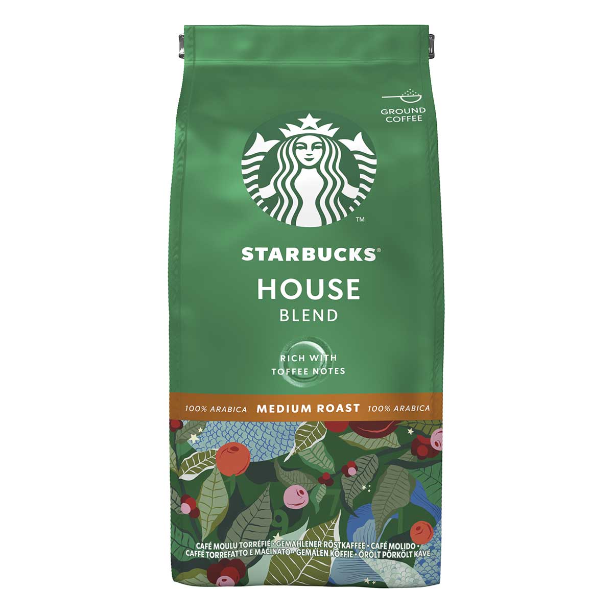 STARBUCKS® HOUSE BLEND caffè macinato 200g