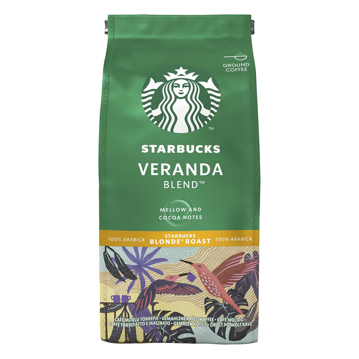 STARBUCKS® VERANDA BLEND caffè macinato 200g