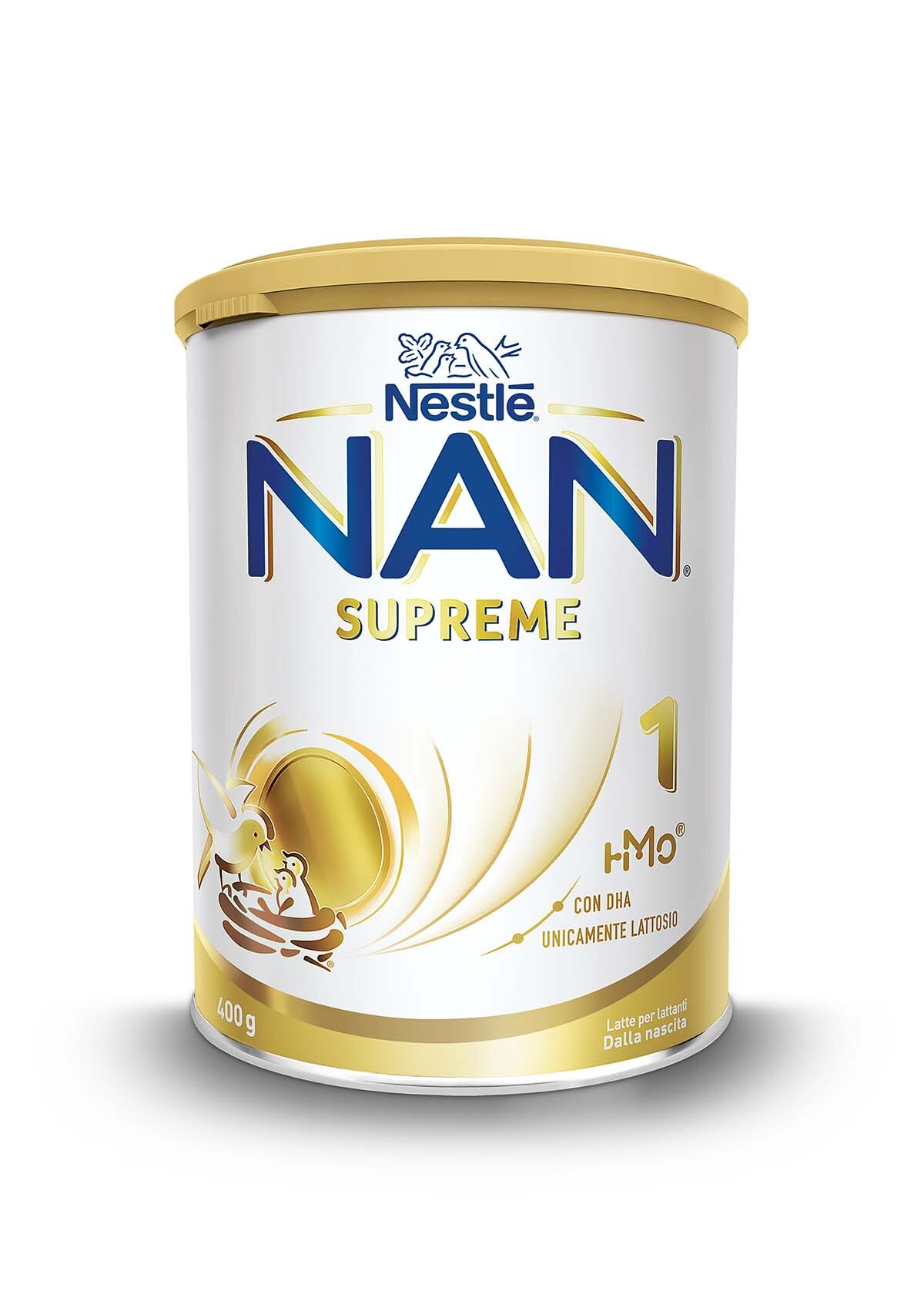 Nestlé NAN SUPREME 1 400g. Latte per lattanti in polvere, dalla nascita al 6°mese