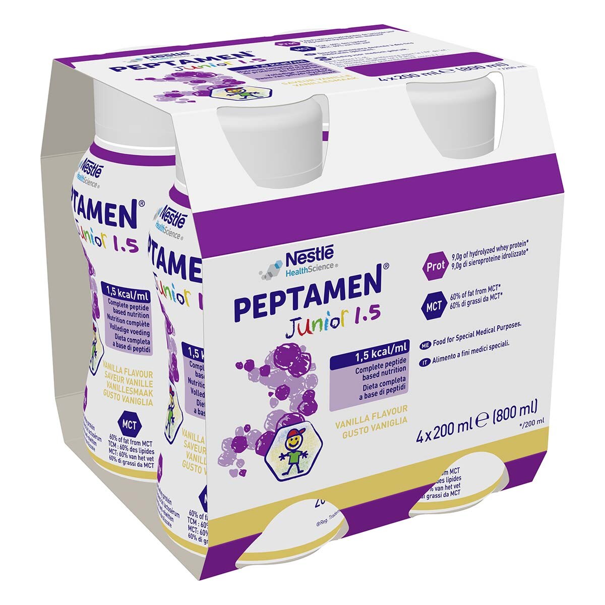 PEPTAMEN JUNIOR 1.5 - Vaniglia