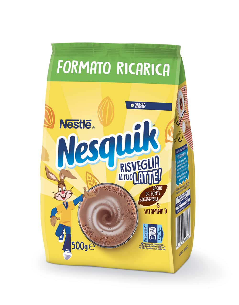 Nesquik Cacao Solubile per Latte - 500g busta