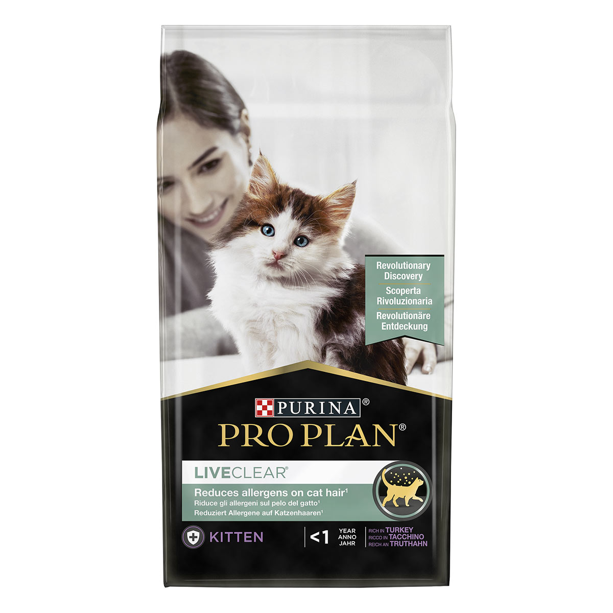 PRO PLAN LIVE CLEAR KITTEN RICCO IN TACCHINO 1,4 Kg