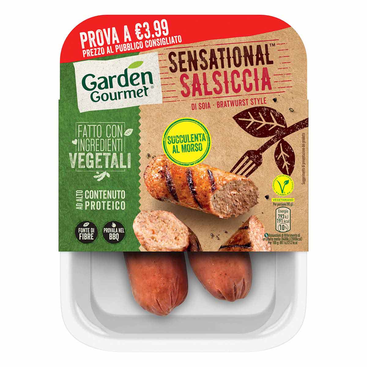 Garden Gourmet Sensational Salsiccia