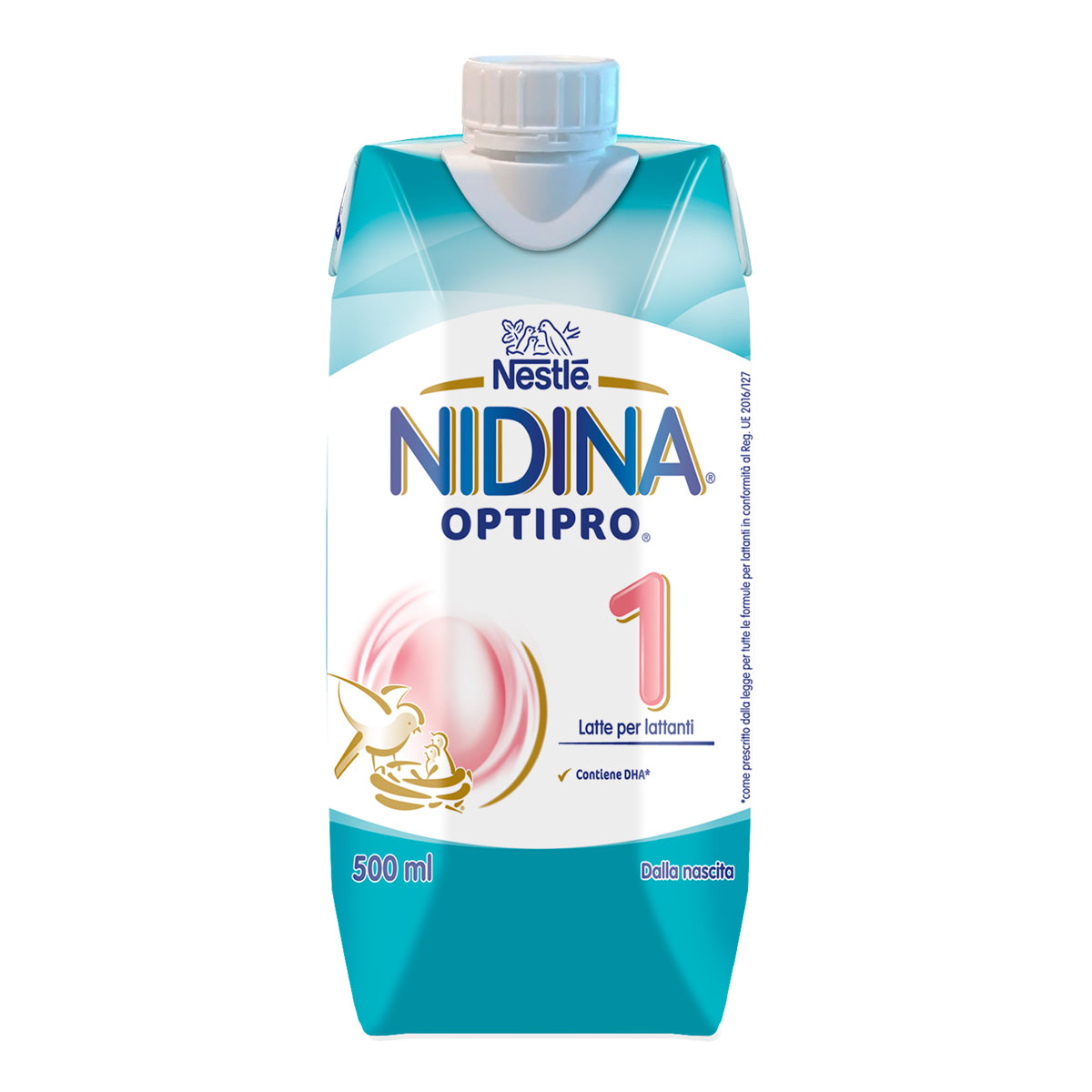 Nestlé NIDINA OPTIPRO 1 500 ml, Latte per lattanti liquido, dalla nascita al 6° mese