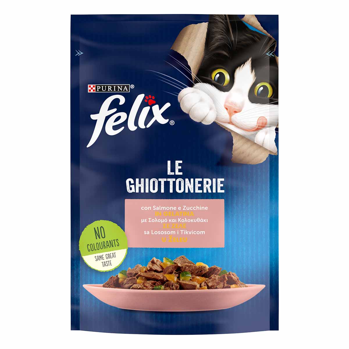 FELIX LE GHIOTTONERIE SALMONE E ZUCCHINE IN GELATINA