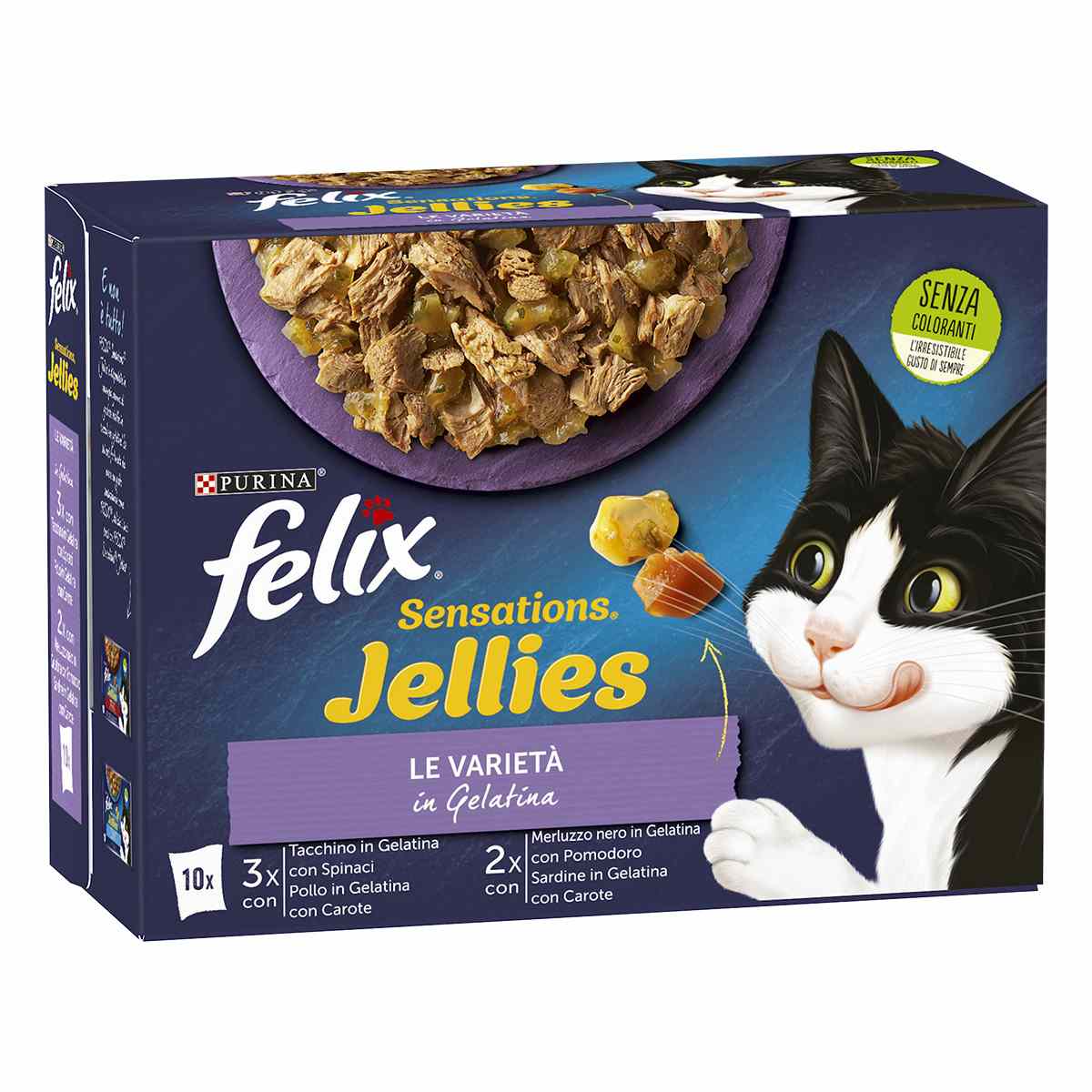 Felix Sensation Jellies Selezioni Con pesci
