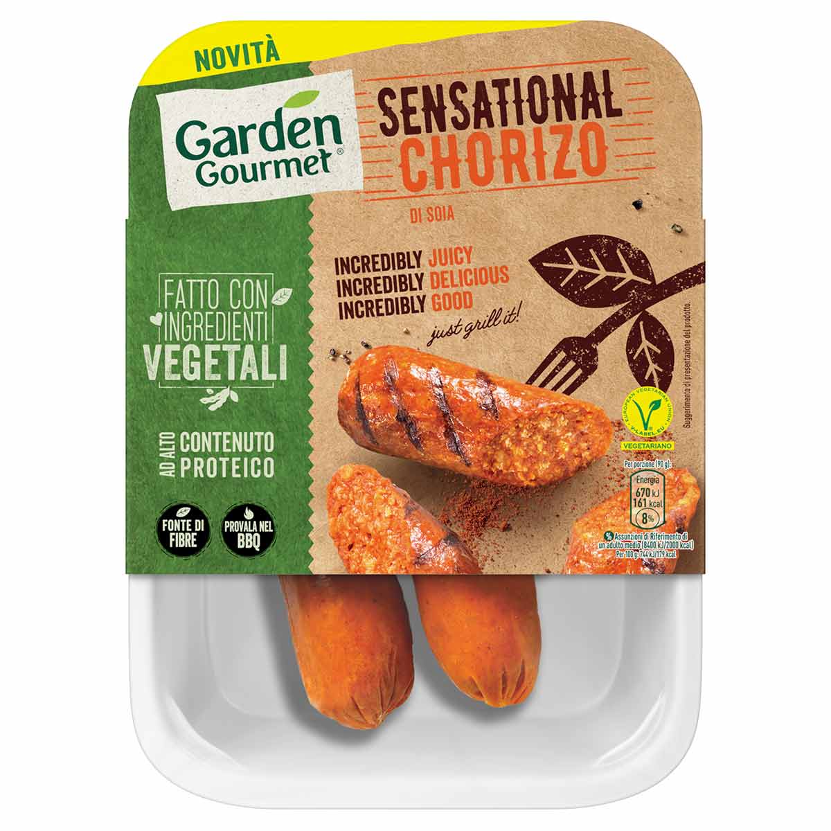 Garden Gourmet Sensational Chorizo