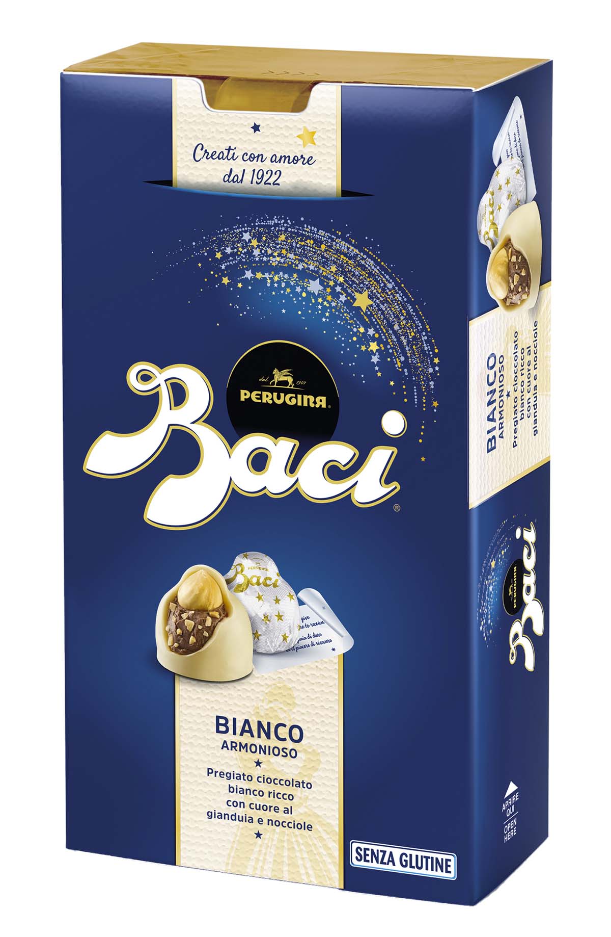 Scatola Bijou Baci Perugina Bianco 200g