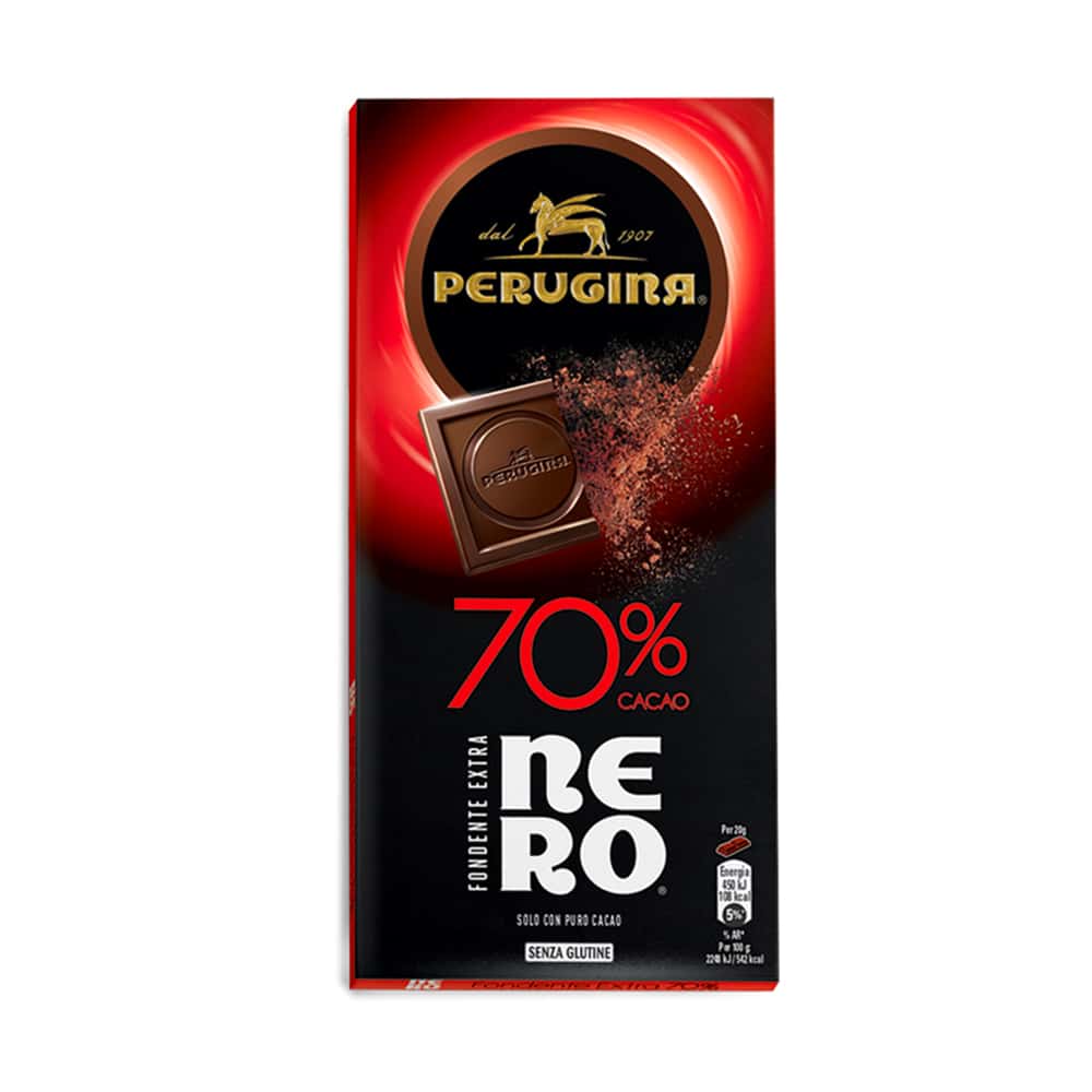 Perugina Nero  Tavoletta Fondente Extra 70% cacao 85g