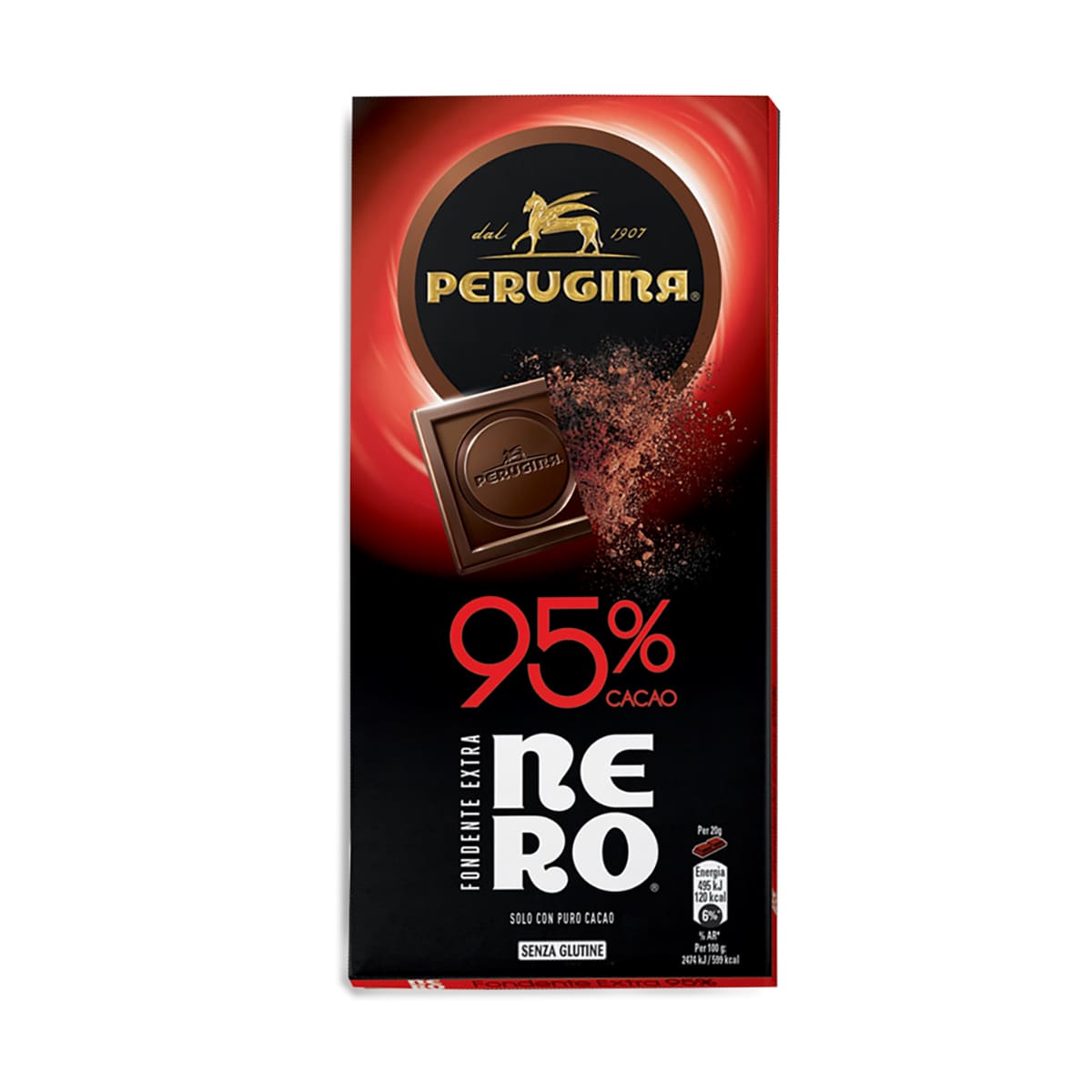 Perugina Nero Tavoletta Fondente Extra 95% cacao 85g
