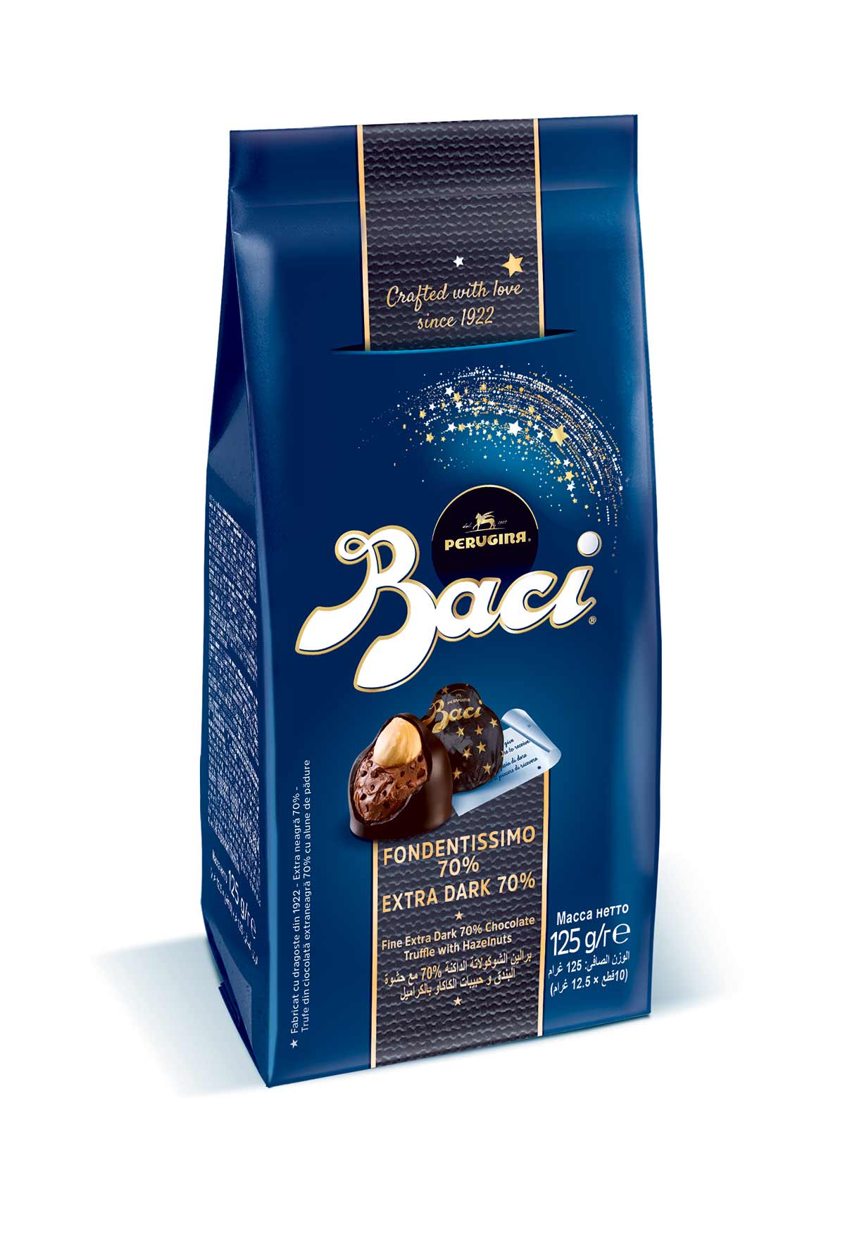 Sacchetto Baci Perugina Fondentissimo70% 125g