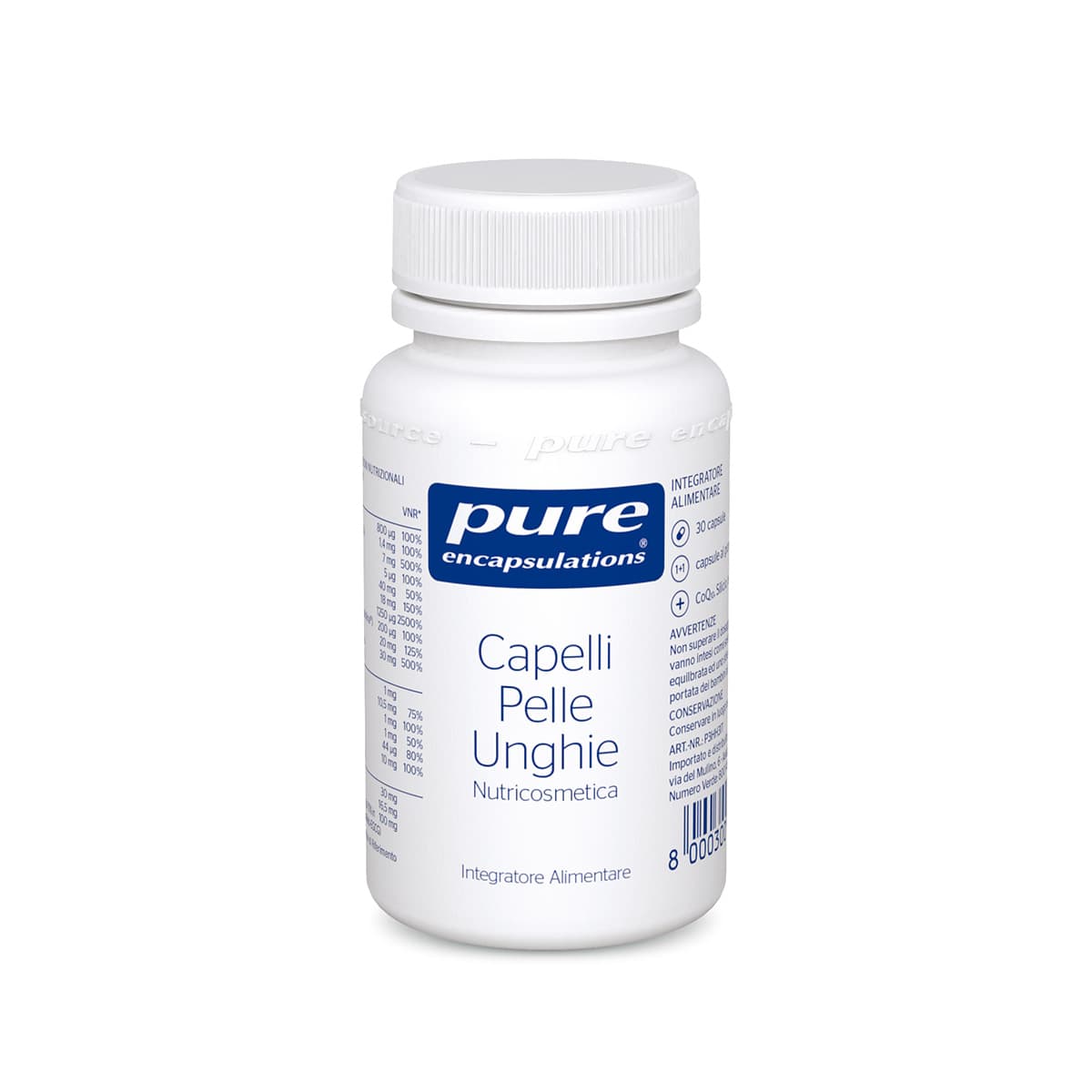 PURE ENCAPSULATIONS - CAPELLI PELLE UNGHIE