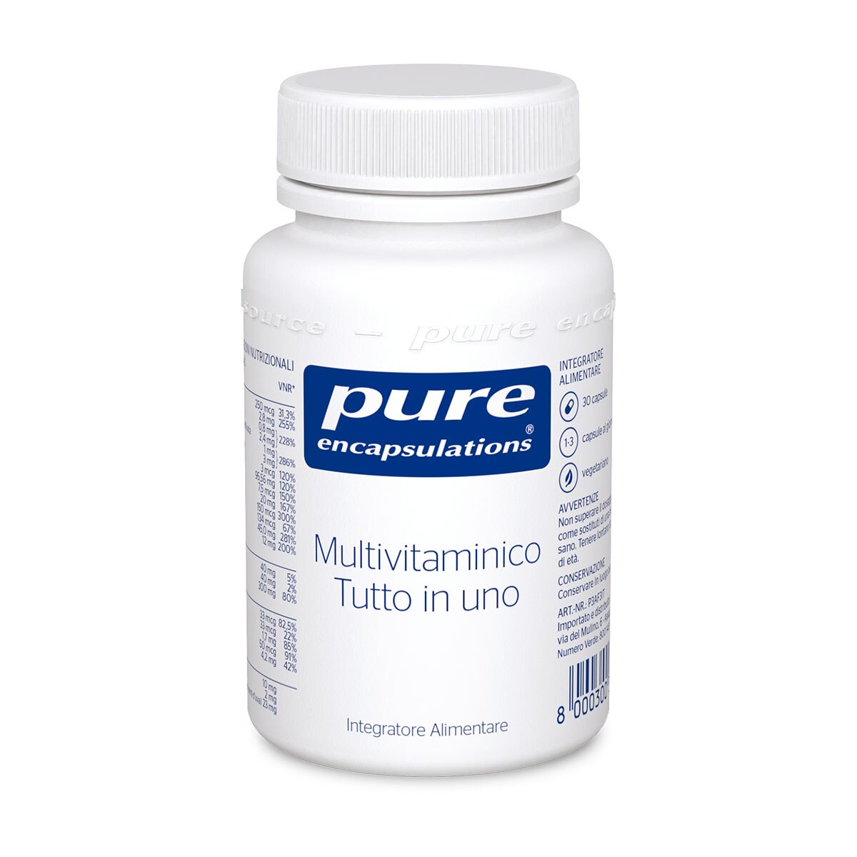 PURE ENCAPSULATIONS - MULTIVITAMINICO TUTTO IN UNO