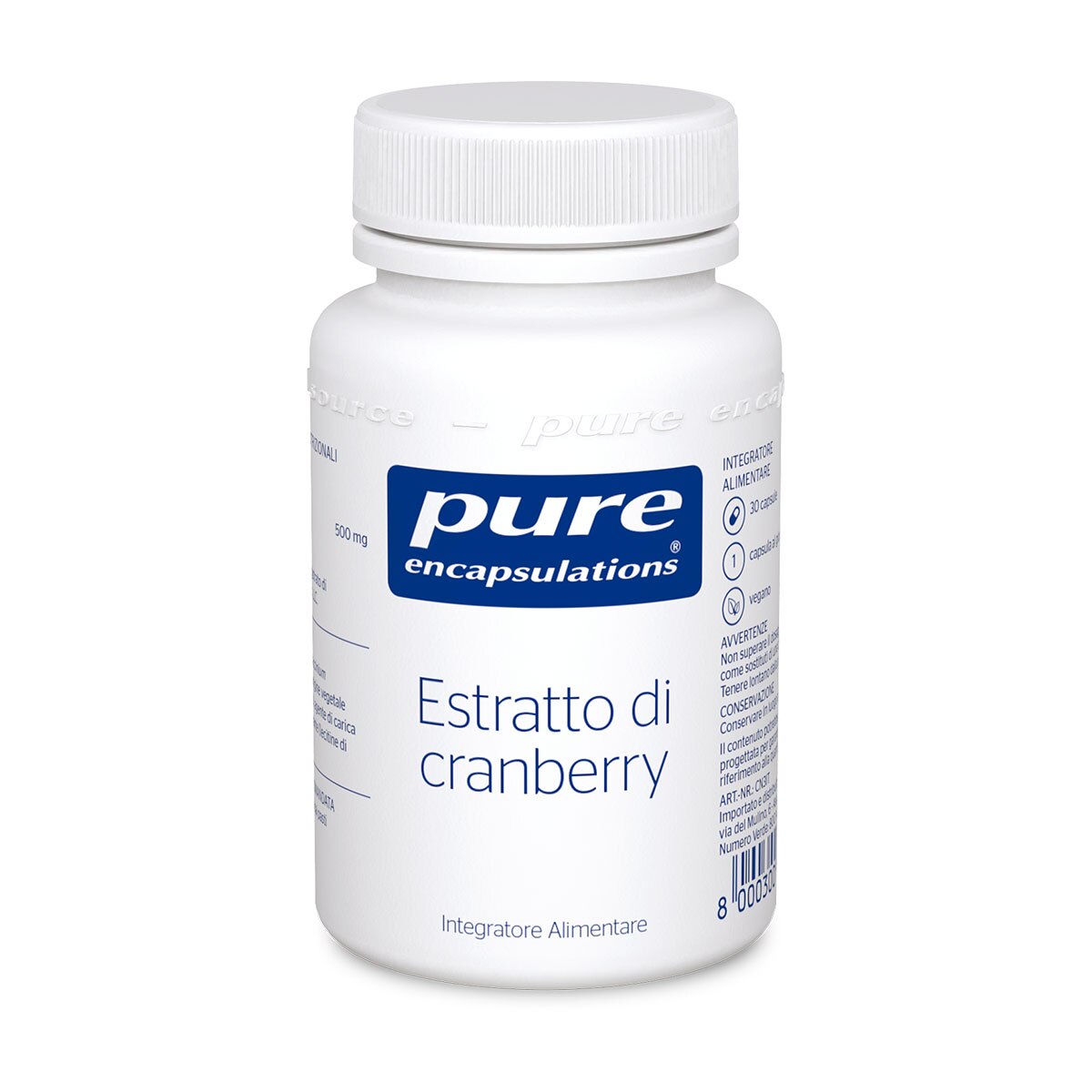 PURE ENCAPSULATIONS - ESTRATTO DI CRANBERRY