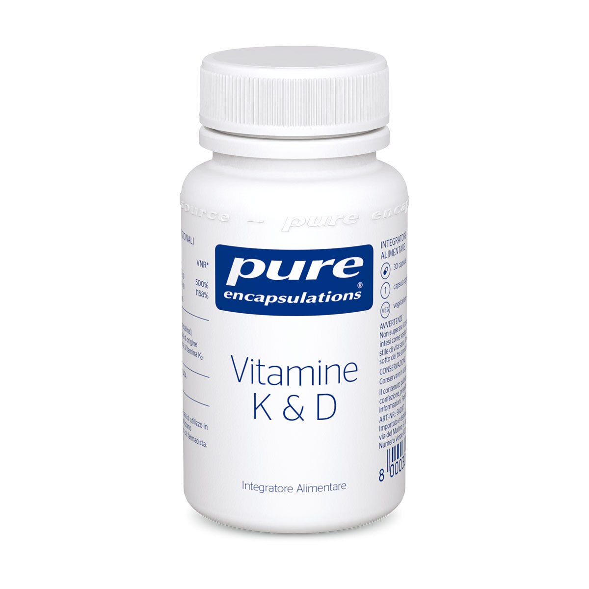 PURE ENCAPSULATIONS - VITAMINE K & D