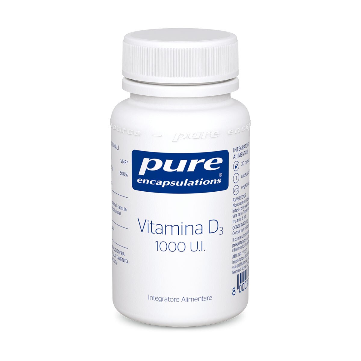 PURE ENCAPSULATIONS - VITAMINA D3