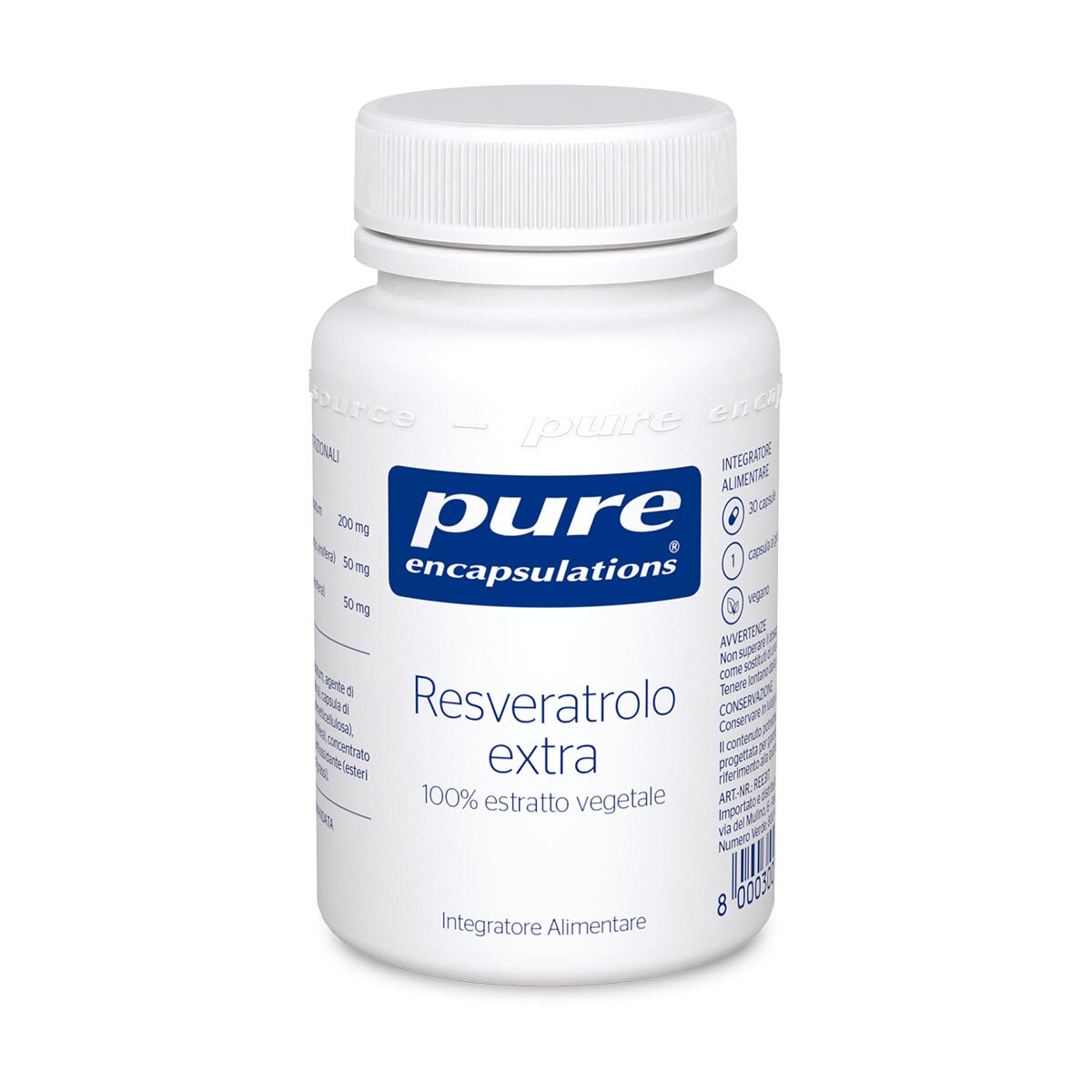 PURE ENCAPSULATIONS - RESVERATROLO EXTRA