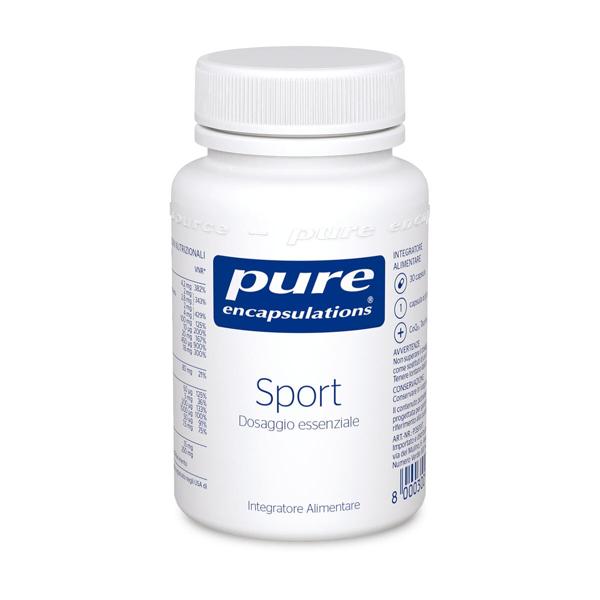 PURE ENCAPSULATIONS - SPORT