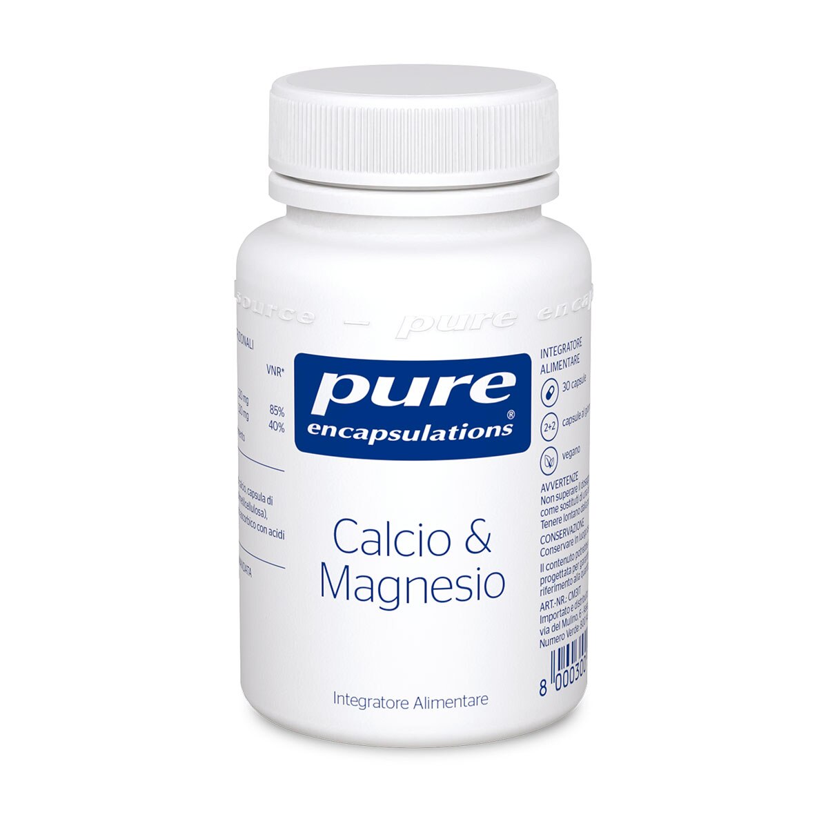 PURE ENCAPSULATIONS - CALCIO & MAGNESIO