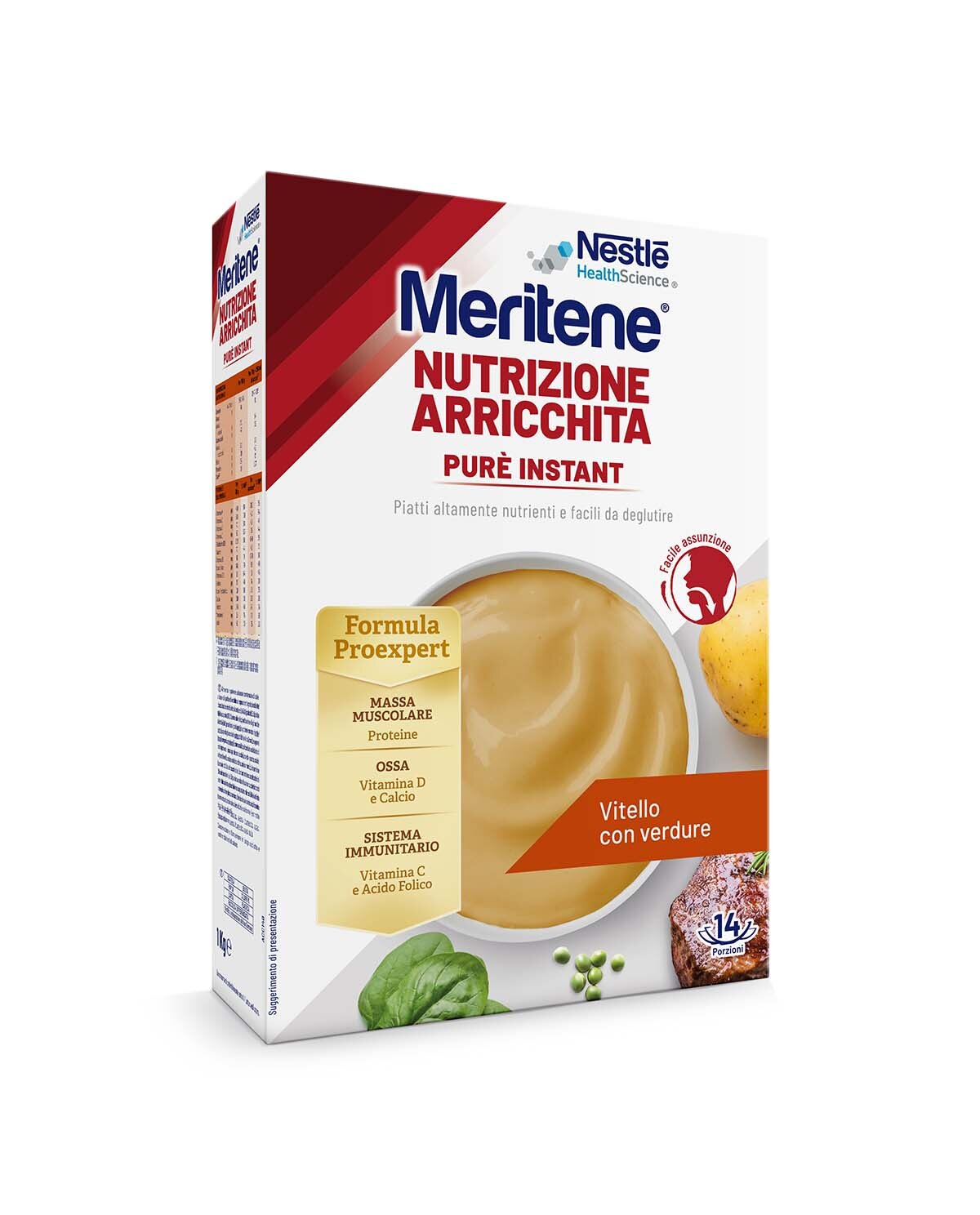 MERITENE PURE' INSTANT - Vitello con verdure