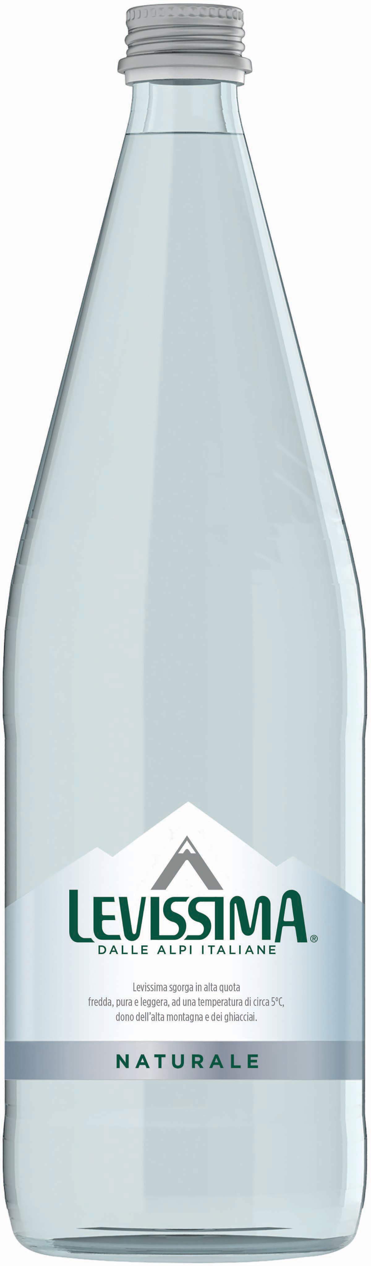 Levissima Acqua Minerale Naturale Vetro A RENDERE 1l
