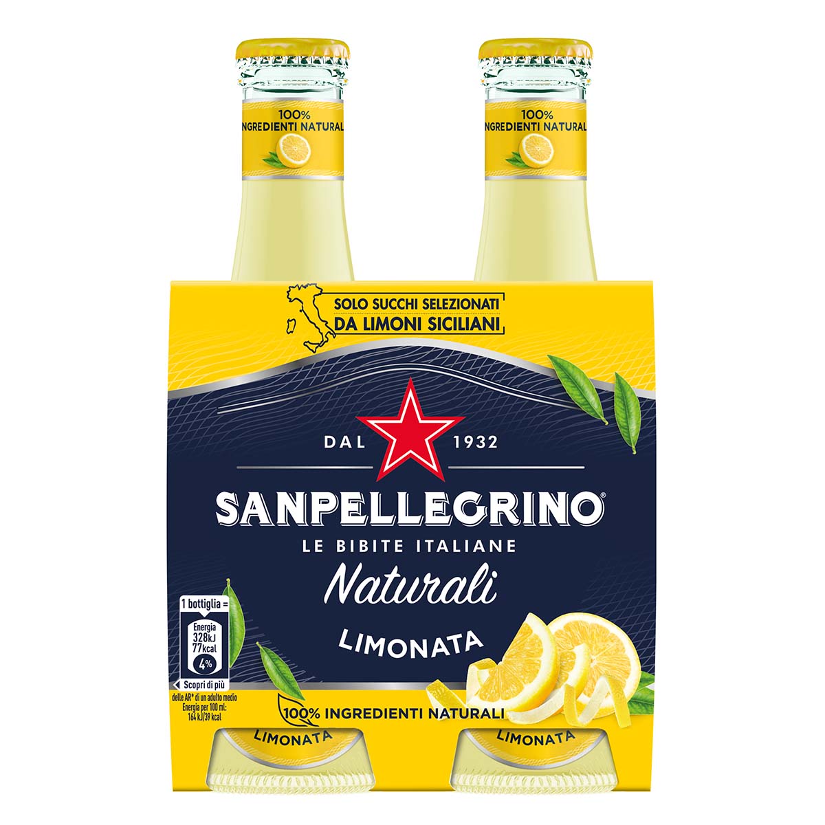 Limonata Naturali Sanpellegrino VAP 4x20cl