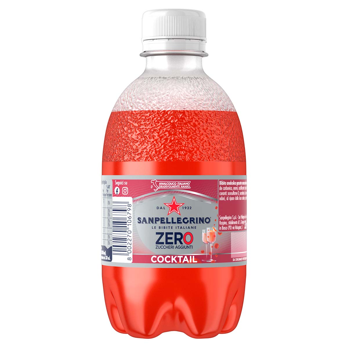 Cocktail Zero Sanpellegrino PET 33cl