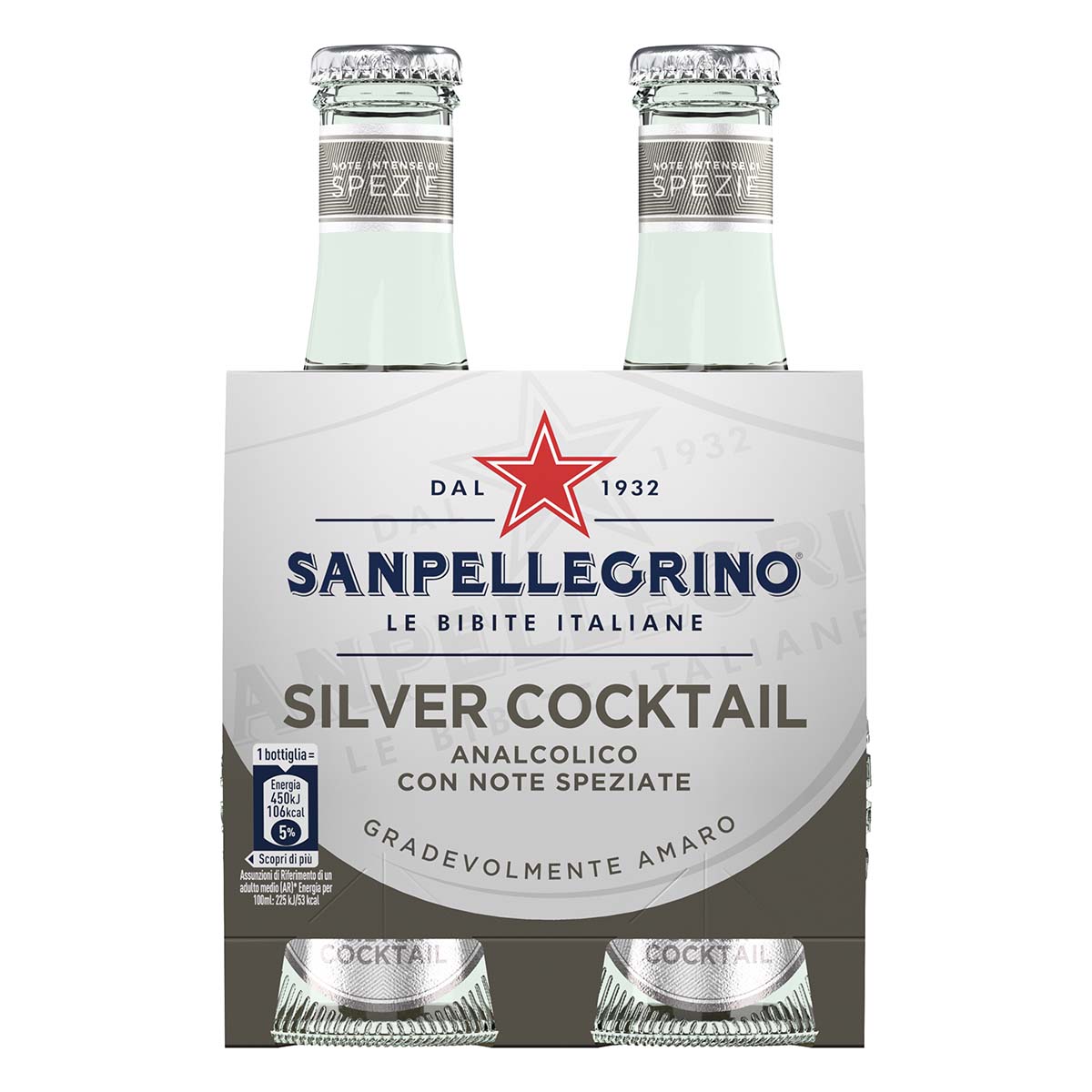Silver Cocktail Sanpellegrino VAP 4x20cl
