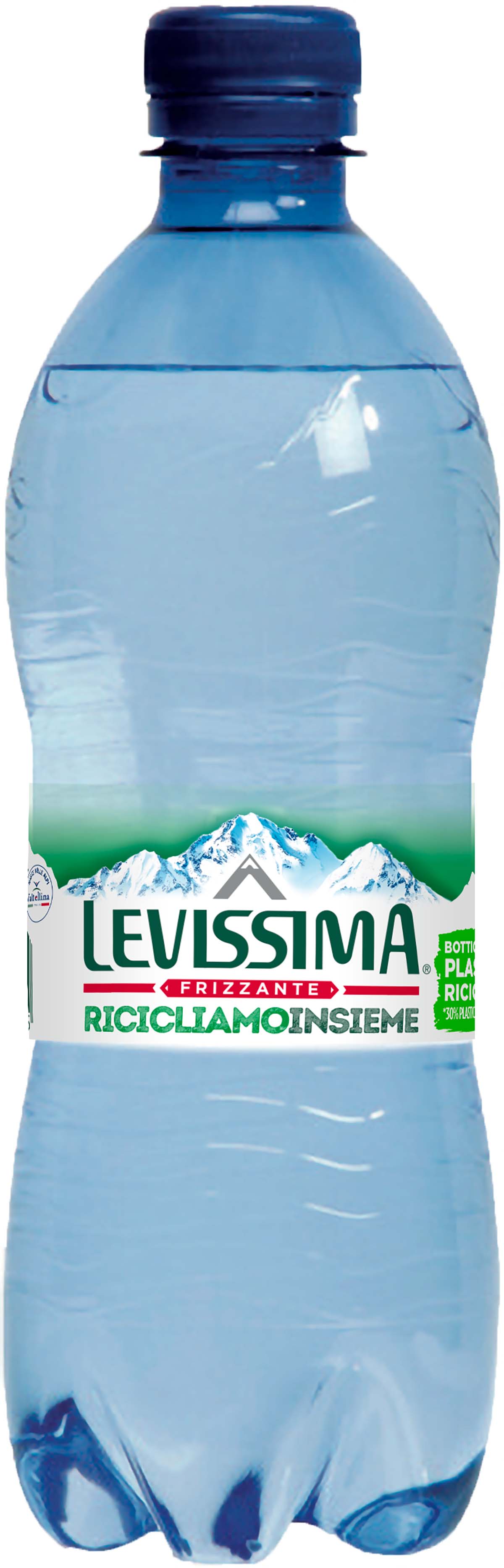 Levissima Acqua Minerale Frizzante 50 cl 30% RPET - Bottiglia
