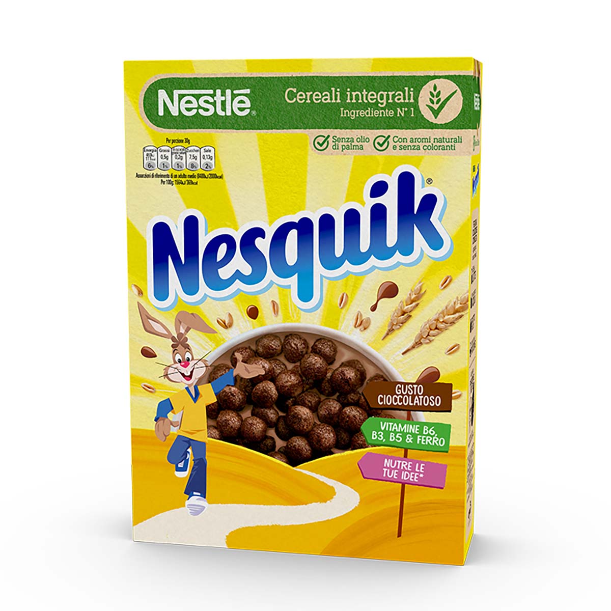 Nesquik CEREALI Palline di cereali integrali al cioccolato 375g