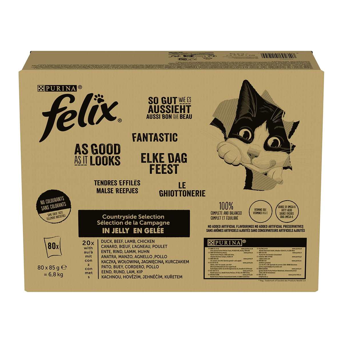 Felix Le Ghiottonerie (Manzo, Pollo, Anatra, Agnello)