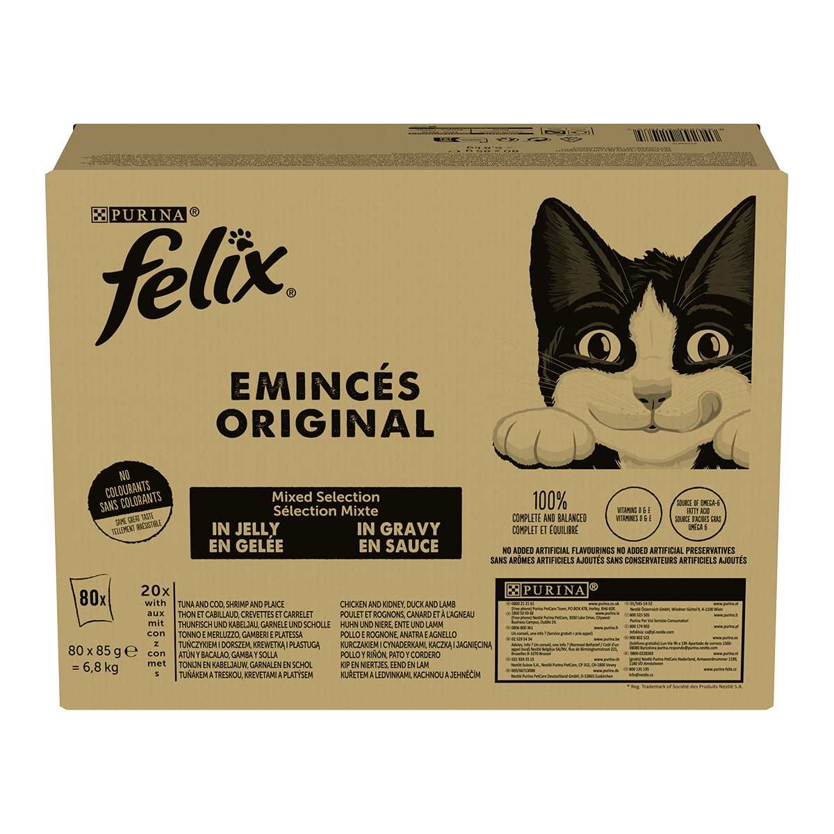 Felix Original (Tonno, Gamberetti, Pollo, Anatra)