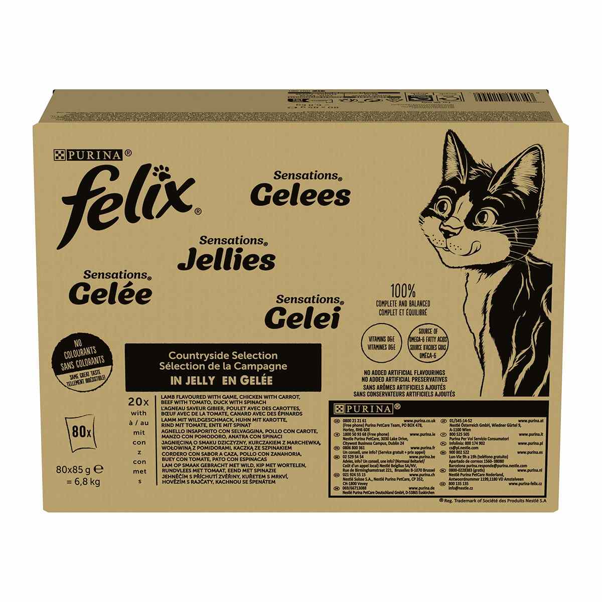 Felix Sensations (Manzo, Pollo, Anatra, Agnello)