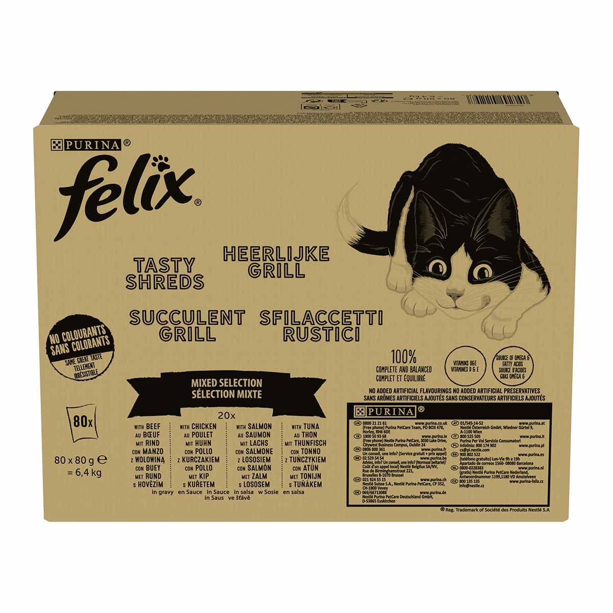 Felix Sfilaccetti Rustici (Manzo, Pollo, Salmone, Tonno)