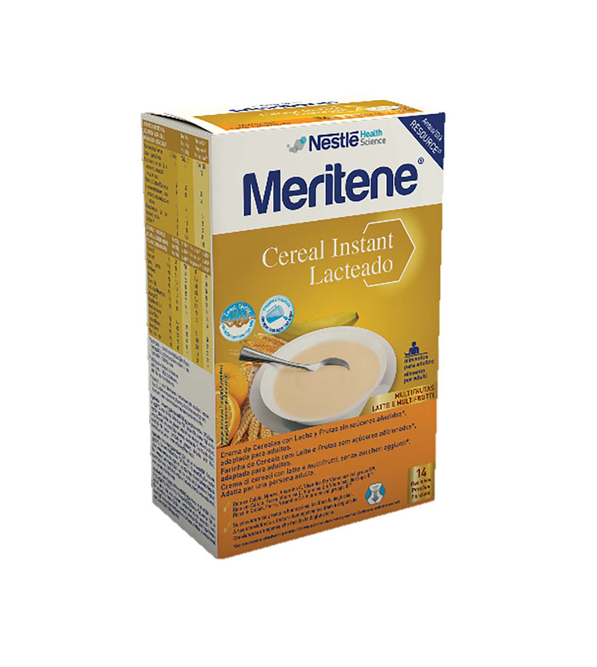 MERITENE CEREAL INSTANT LACTEADO - Crema di cereali con latte e multifrutti