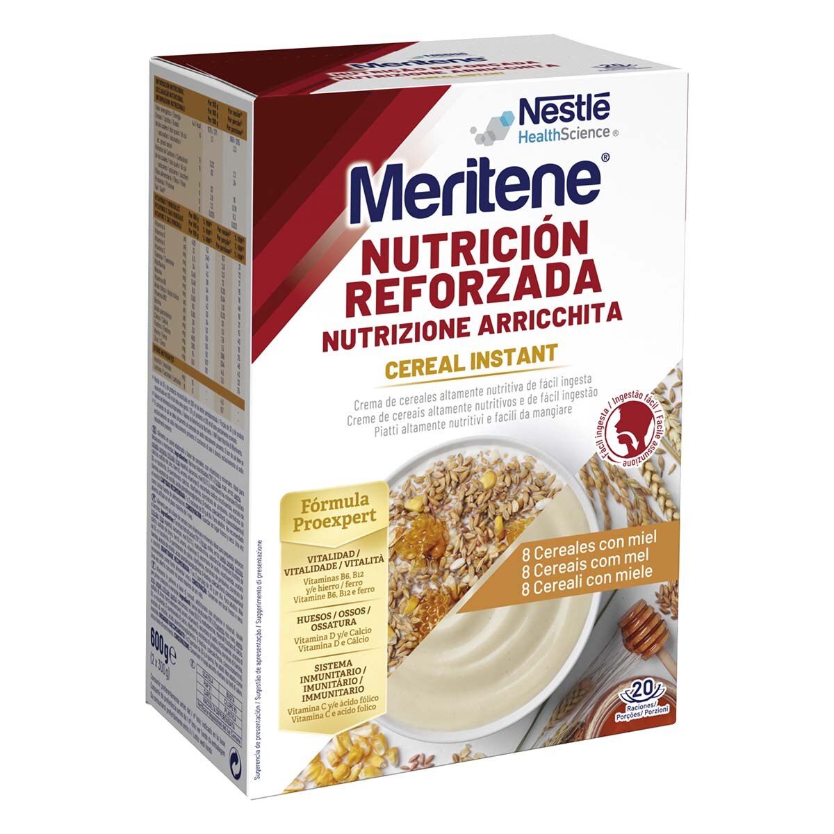 MERITENE CEREAL 8 cereali e miele