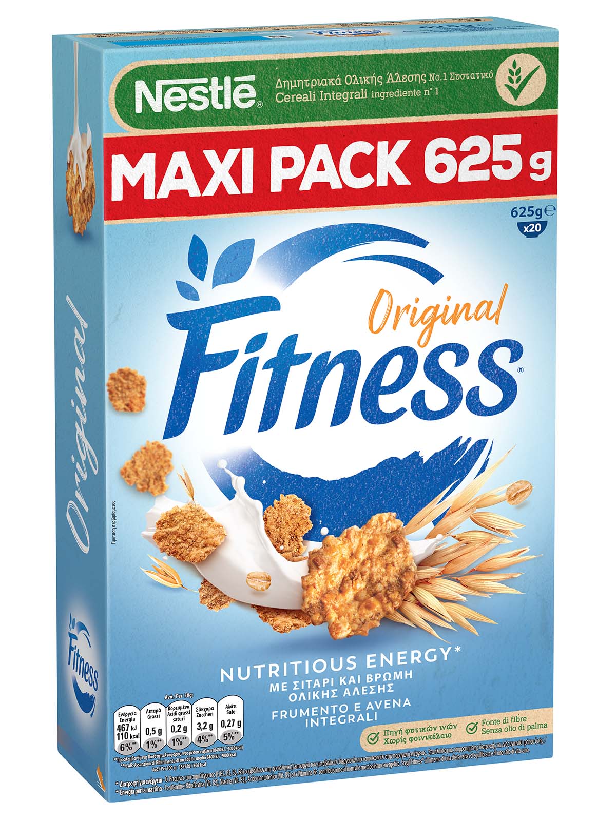 Fitness® ORIGINAL Cereali con frumento e avena integrali 625g
